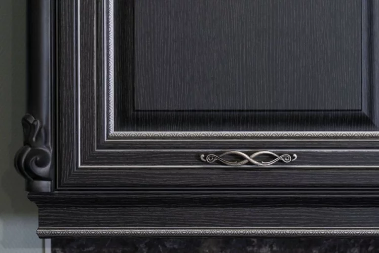 Шкаф кухонный 500 Италия ЛД 275.346.000 Черный Дуб темный_1