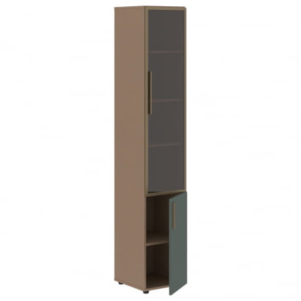 Шкаф-колонка комбинированный (правый) VELION VHCS 40.2 R Нефрит Кобра_1