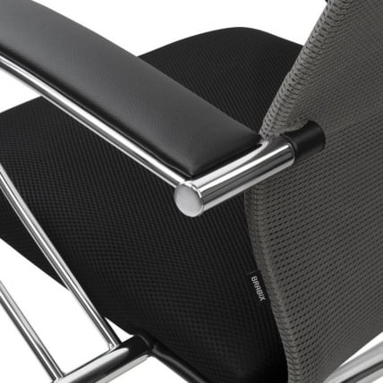 Кресло руководителя BRABIX PREMIUM Ultimate EX-800 хром Черное/серое_13