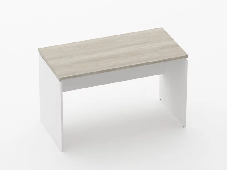 Стол прямой Deka ЛДСП каркас 75.06.12 Дуб Сантана светлый/Белый_0