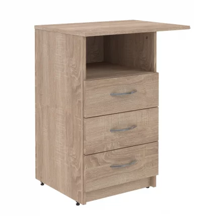 Тумба приставная левая SC-3D.2 L (Дуб сонома светлый)_0