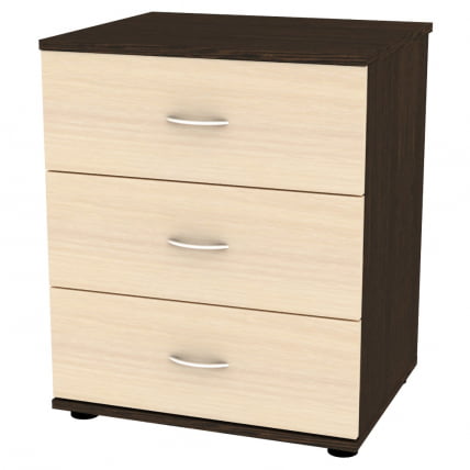 Комод Алиса(K5)657х540х459ручкаскоба96мм(Венге-ДМ)_0