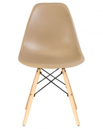 Стул обеденный DOBRIN DSW (ножки светлый бук, цвет бежевый (GR-03)) 4 шт_6