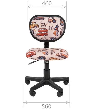 Детское кресло CHAIRMAN KIDS 106 Black Принцессы_3