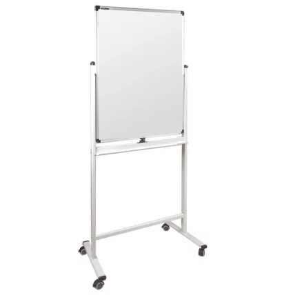 Доска магнитно-маркерная 2-сторонняя BRAUBERG PREMIUM на стенде 60х90 см_0