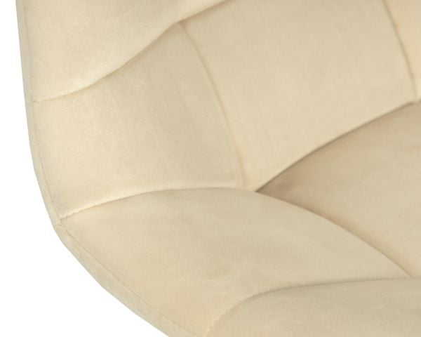 Стул барный DOBRIN TAILOR WHITE (бежевый велюр (MJ9-10)) 2 шт_9