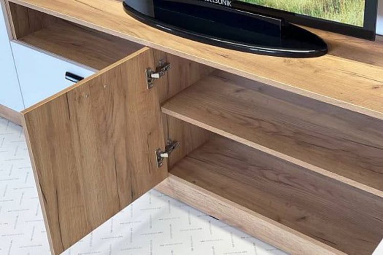 Тумба Моди MGM-03 дуб крафт золотой/белое дерево_3