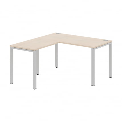 Стол угловой КСТЕН-С60 КСС6CТ 1415 Бук Тиара Серый / XTEN-S60 XS6CT_0