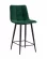 Стул полубарный Джанго велюр Зеленый_285026