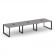 Стайл Проджект Стол переговорный SN-59O.SPRG-054 Серый Пепел/Металл Черный 4740*1180*750 _3878312