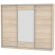 Шкаф-купе B-220х270х60-3(ДСС-D7D8D7)_359144