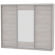 Шкаф-купе B-220х270х60-3(ЯШС-D7D8D7)_359147