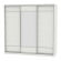 Шкаф-купе B-230х235х60-1(ВД-D7D8D7)_356376