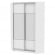Шкаф-купе YA-230х1250-3(Белый-D3D3)_345235
