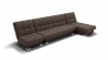 Диван Хьюстон-3 угол левый/правый (ЗР) Цвет фасада: Коричневый; Тип: Левый/правый; Материал фасада: Металл/Велюр_898523