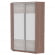Шкаф-купе YA-230х1250-3(ЯШТ-ЯШС-D3D3)_345340