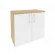 Шкаф приставной / опорный ONIX O.SHPO-8 Тиквуд Светлый/Белый_253328