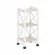 Стеллаж на колесных опорах - 3 полки LOFT  VR.L-MST.K-3.4 Металл белый Денвер светлый_227357