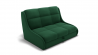 Диван Куба 1200 (ЗР) Цвет фасада: Зеленый; Тип: Прямой; Материал фасада: Металл/Велюр_859530