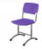 Стул ученический регулируемый (рост 5-7) 460х530 мм Пластик Фиолетовый RAL 4001/Металл Серый_3680330