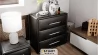 Комод со стеклом Элис Темный_146865