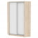 Шкаф-купе YA-230х1250-4(ДСС-Белый-D6D6)_345405