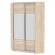 Шкаф-купе YA-230х1250-3(ДСС-D3D3)_345279