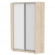 Шкаф-купе YA-230х1250-2(ДСС-Белый-D6D5)_345178