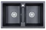 Кухонная мойка GRANULA 8101 Шварц_172743