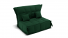 Диван Джаз 2000 (ЗР) Цвет фасада: Зеленый; Тип: Прямой; Материал фасада: Металл/Велюр_800423