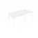 Переговорный стол (2 столешницы) Metal System Б.ПРГ-2.2 Белый_243318