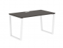 Стол письменный EDIS EVST 1380 Мокко Белый_3637979