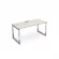 Стол рабочий, прямолинейный GLOSS LINE НСР-О.006.2 Ivory_219027