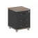 Тумба мобильная SHIFT SK.TM Тиквуд Темный/Антрацит_257932