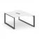 Стайл Проджект Рабочая станция эргономичная SN-59O.DRPA-002 Белый/Металл Антрацит/Черный Заглушка 15 _3859719