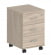 Тумба мобильная с тремя ящиками Sigma SG.611.OL.OL.M Дуб светлый_464335