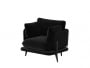 Кресло Поско PSC-01 Velvet Lux 12/Металл Черный_3694733