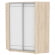 Шкаф-купе YA-198х1400-568-3(ДСС-Белый-D1D1)_344268