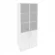 Шкаф высокий широкий ONIX O.ST-1.2R Белый Бриллиант_242769