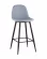 Стул барный Валенсия с подножкой Голубой_188170