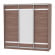 Шкаф-купе B-230х235х60-3(ЯШТ-D9D10D9)_356552