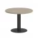 Стол журнальный круглый HOME OFFICE VR.SP-5-60.1G Дуб Аттик/Антрацит металл_230043