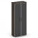 Шкаф высокий широкий Шифт SK.ST-1.10R black Дуб Мали/Стекло Black 800*420*1977_3882761