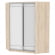 Шкаф-купе YA-198х1400-568-2(ДСС-Белый-D1D2)_344156