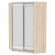 Шкаф-купе YA-230х1400-568-3(ДСС-Белый-D2D2)_345965