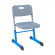 Стул ученический SMARTY регулируемый по высоте (рост 3-5) Синий/Серый_3680929