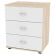 Комод Алиса(K5)657х540х459ручкаскоба96мм(ДСС-Белый)_354615