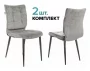 Стулья для кухни Бюрократ KF-4 Серый Light 19 2 шт._280625