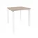 Стол рабочий на П-образном м/к ONIX O.MP-SP-0.7 Дуб Аттик/Белый_239917