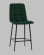 Стул полубарный Одди ПБ велюр темно-зеленый_3631766